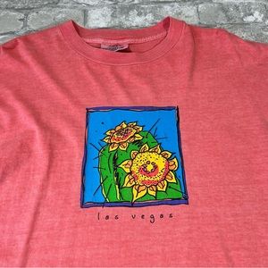 Vintage Single Stitch Made in USA Las Vegas Souvenir Short Sleeve Crewneck Tee